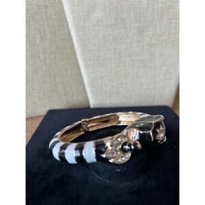 Sequin Nordstrom Multicolor Gold Tone Statement Enamel Bangle Bracelet #532